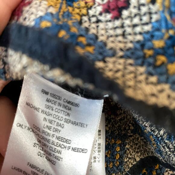 Joie Off the Shoulder Embroidered Trim Top Size XS - Picture 4 of 7